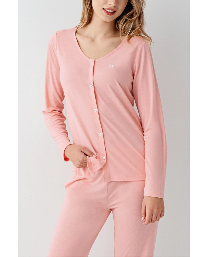 Arnetta 3460-S Kadın Uzun Kol Pijama Takım