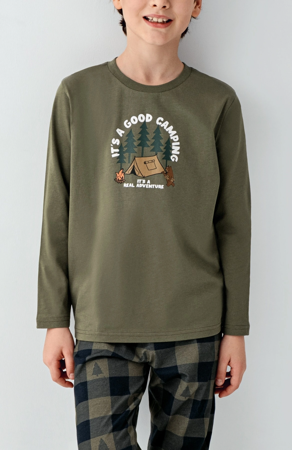 Arnetta 3500-2 Erkek Çocuk Uzun Kol Pijama Takım