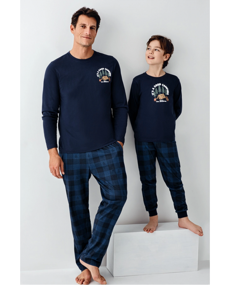 Arnetta 3500-2 Erkek Çocuk Uzun Kol Pijama Takım