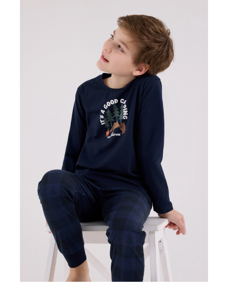 Arnetta 3500-2 Erkek Çocuk Uzun Kol Pijama Takım