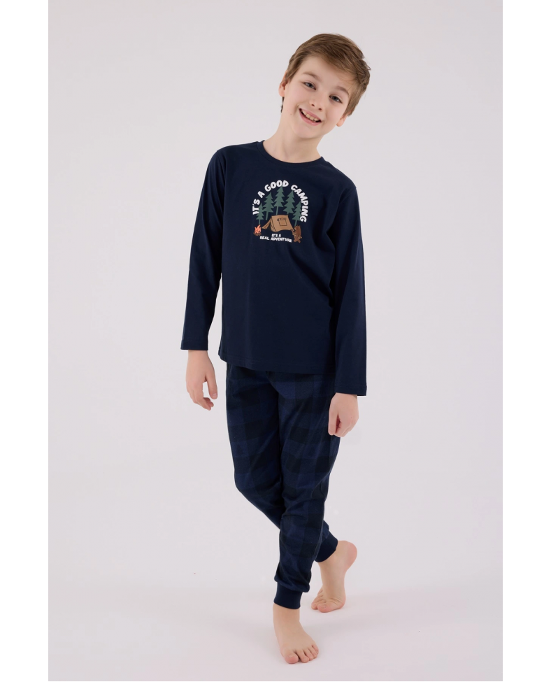 Arnetta 3500-2 Erkek Çocuk Uzun Kol Pijama Takım
