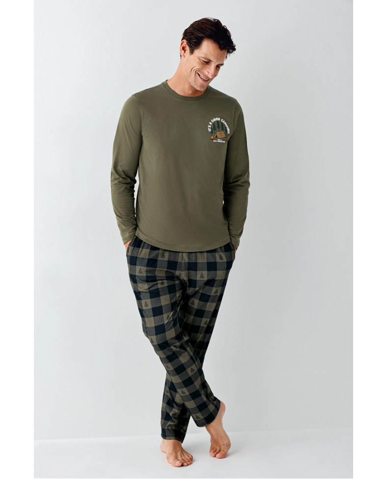 Arnetta 3500-S Erkek Uzun Kol Pijama Takım Somersan Giyim | Kadın, Erkek ve Çocuk Moda