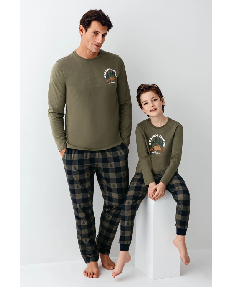 Arnetta 3500-S Erkek Uzun Kol Pijama Takım Somersan Giyim | Kadın, Erkek ve Çocuk Moda