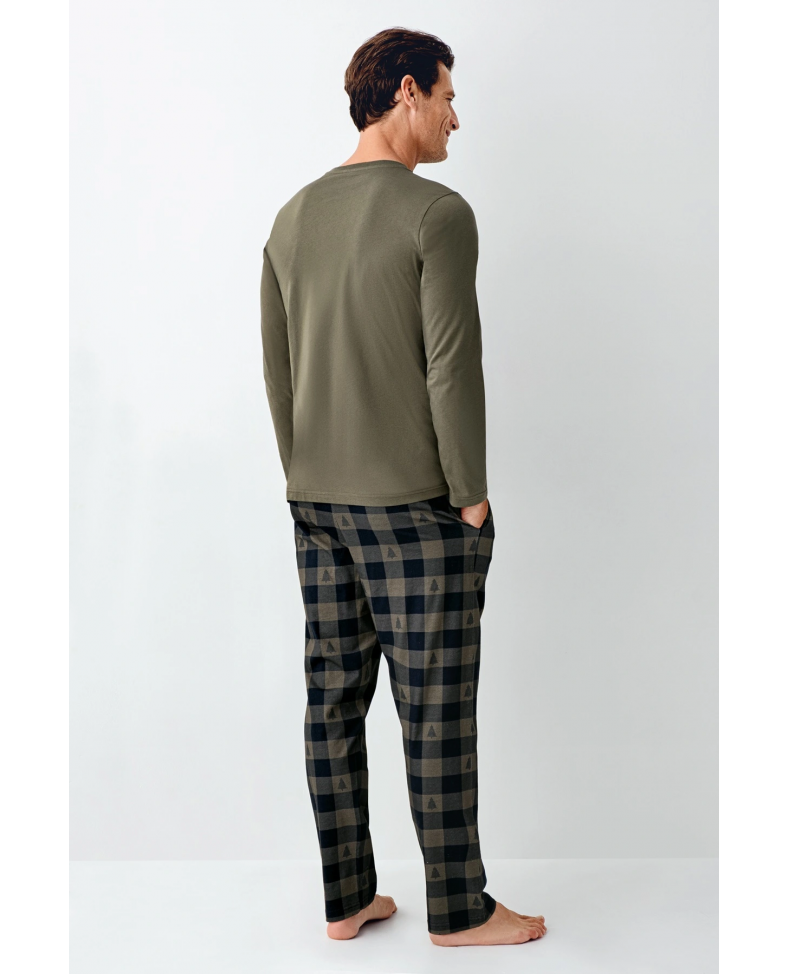 Arnetta 3500-S Erkek Uzun Kol Pijama Takım Somersan Giyim | Kadın, Erkek ve Çocuk Moda