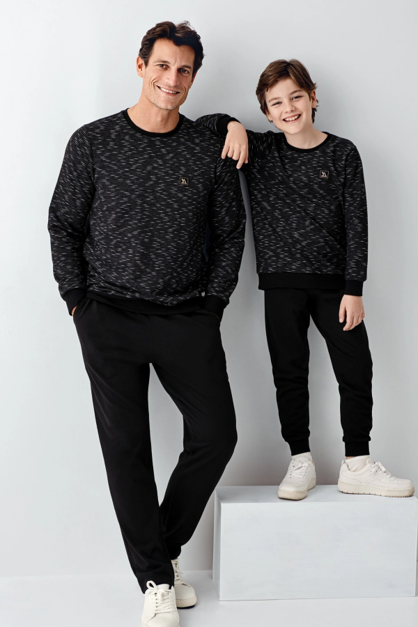 Arnetta 3504-G Erkek Çocuk Uzun Kol Pijama Takım