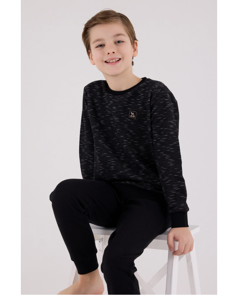 Arnetta 3504-G Erkek Çocuk Uzun Kol Pijama Takım