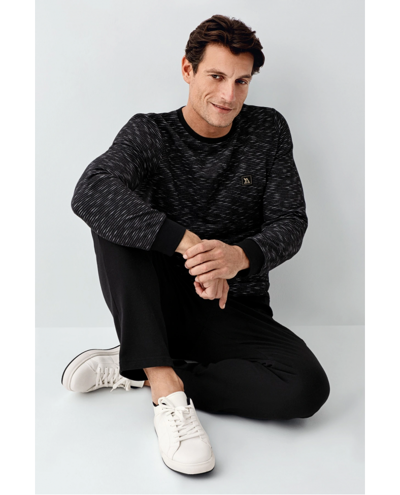 Arnetta 3504-S Erkek Uzun Kol Pijama Takım