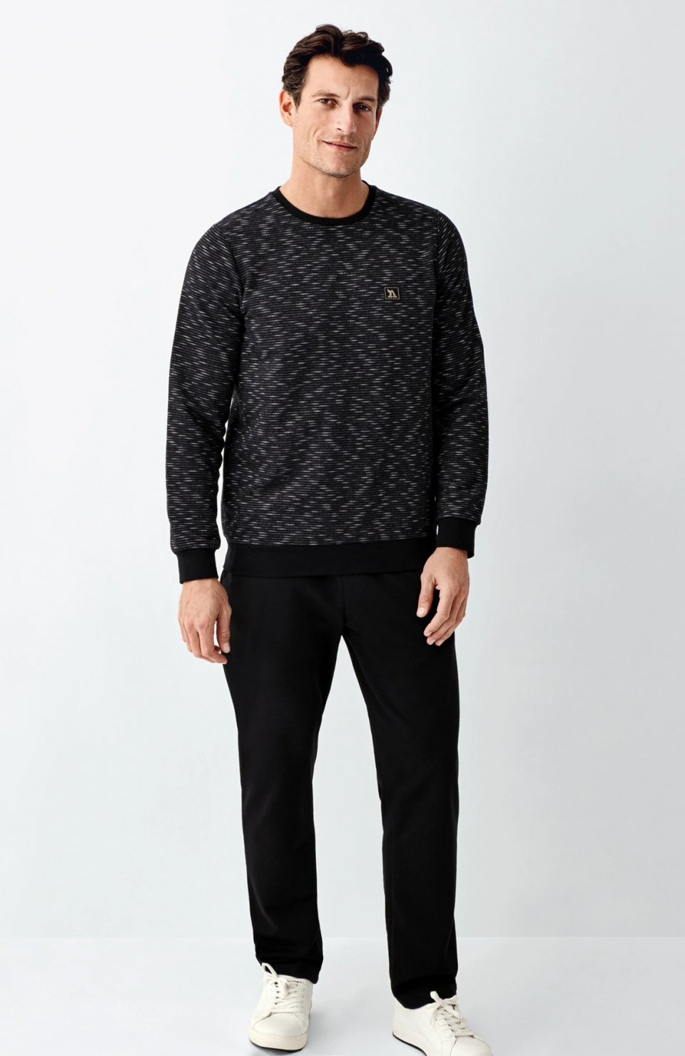 Arnetta 3504-S Erkek Uzun Kol Pijama Takım