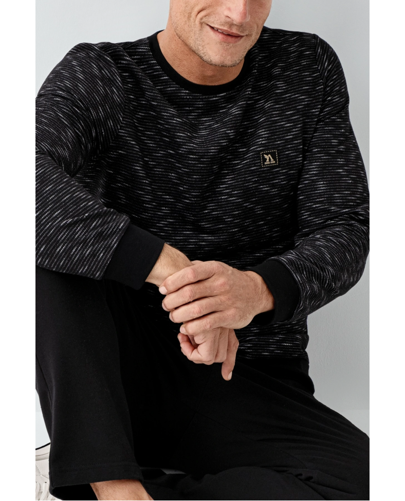 Arnetta 3504-S Erkek Uzun Kol Pijama Takım