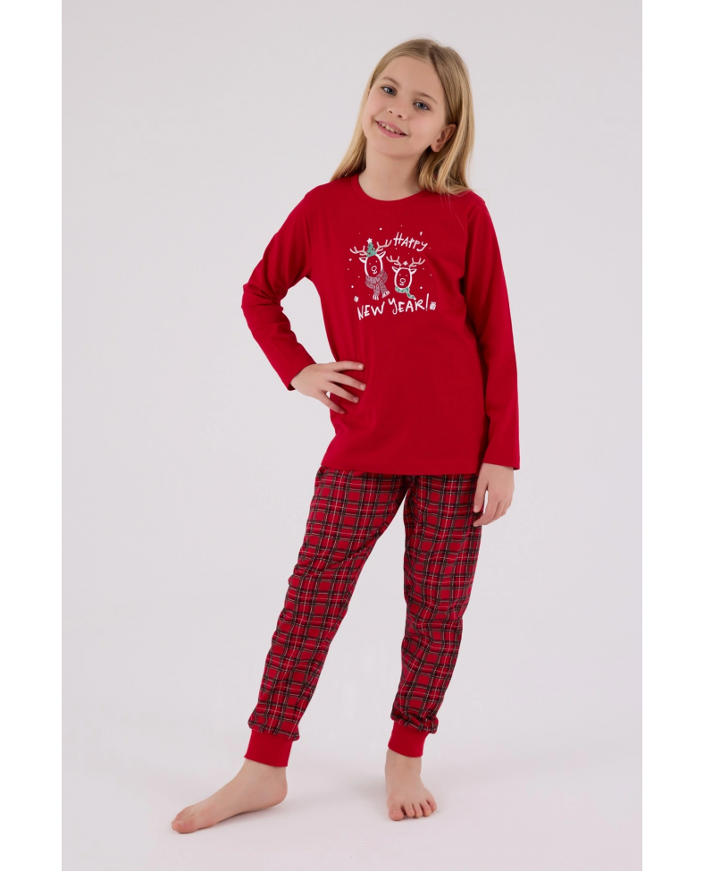 Arnetta 3514-G Kız Çocuk Uzun Kol Pijama Takım