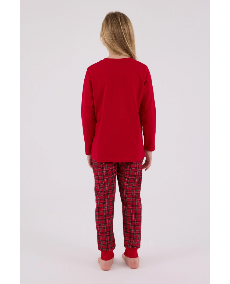 Arnetta 3514-G Kız Çocuk Uzun Kol Pijama Takım