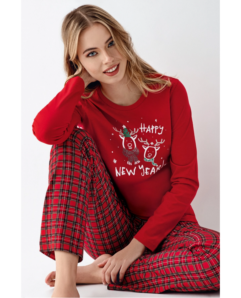 Arnetta 3514-S Kadın Uzun Kol Pijama Takım