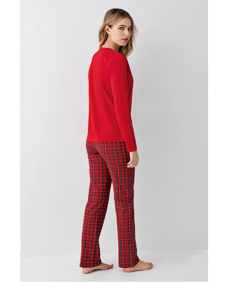 Arnetta 3514-S Kadın Uzun Kol Pijama Takım