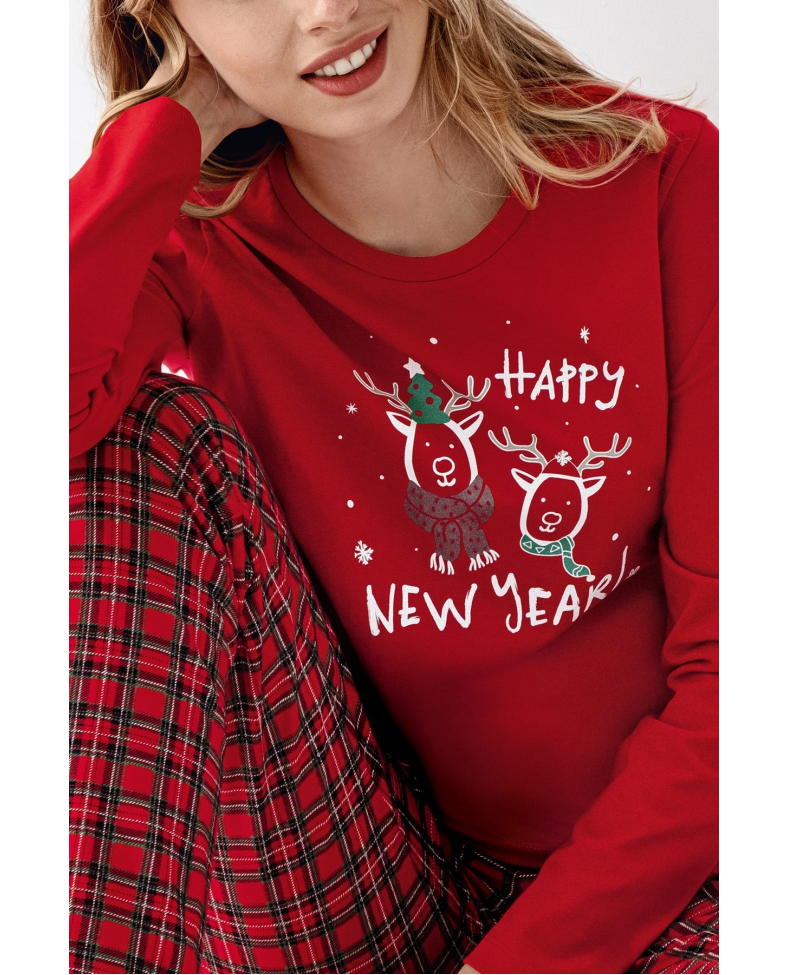 Arnetta 3514-S Kadın Uzun Kol Pijama Takım