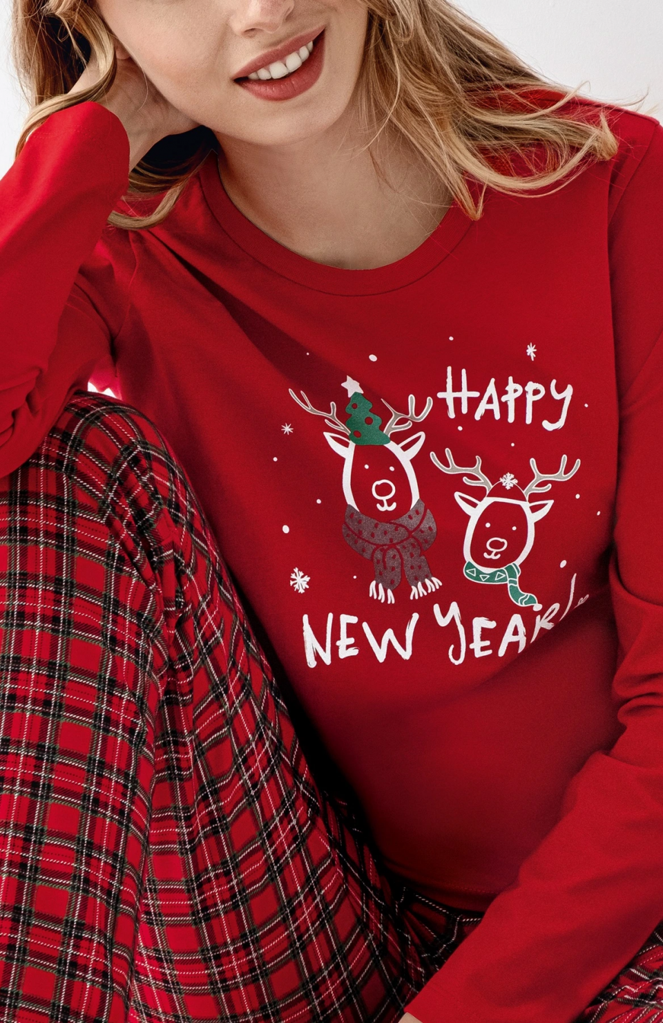 Arnetta 3514-S Kadın Uzun Kol Pijama Takım