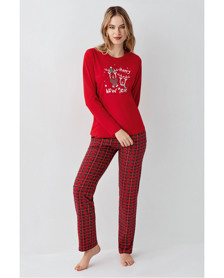 Arnetta 3514-S Kadın Uzun Kol Pijama Takım