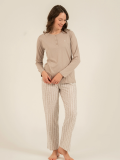 Arnetta 3779-x  Kadın Uzun Kollu Pijama Takım