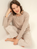 Arnetta 3779-x  Kadın Uzun Kollu Pijama Takım