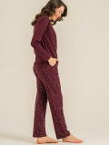 Arnetta  Ar3774-S  Kadın Uzun Kollu Pijama Takım