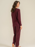 Arnetta  Ar3774-S  Kadın Uzun Kollu Pijama Takım