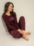 Arnetta  Ar3774-S  Kadın Uzun Kollu Pijama Takım