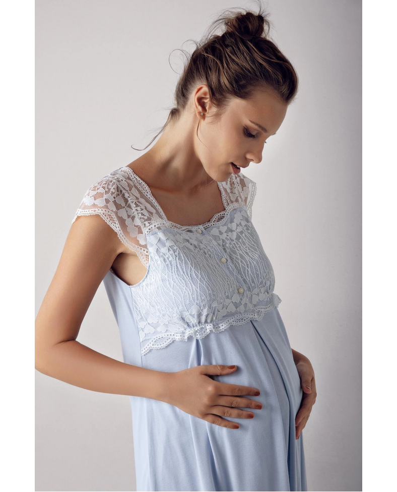 Artış 13200 Bayan Kısa Kol Lohusa Pijama Takımı