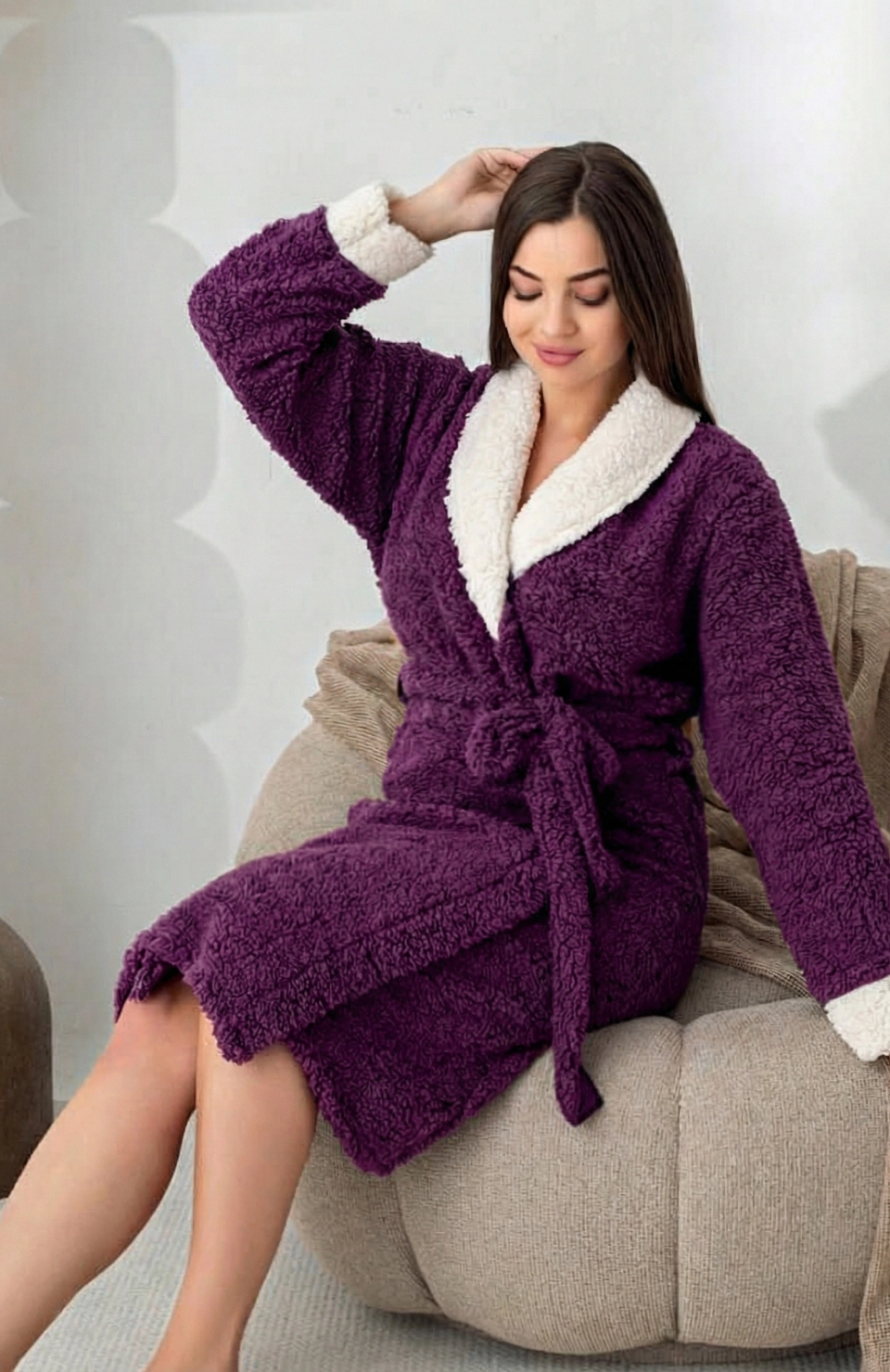 Boyraz 0041 Kadın Sharpi Welsolf Sabahlık