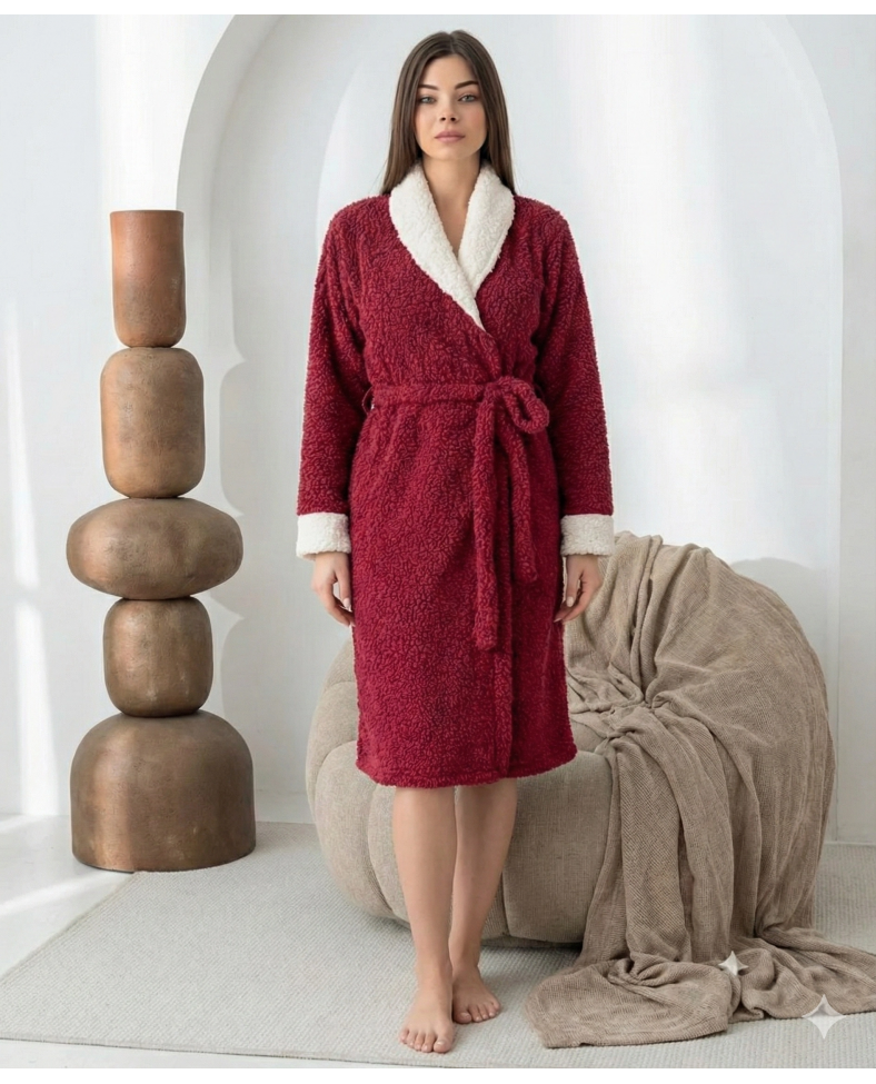 Boyraz 0042 Kadın Sharpi Welsolf Sabahlık