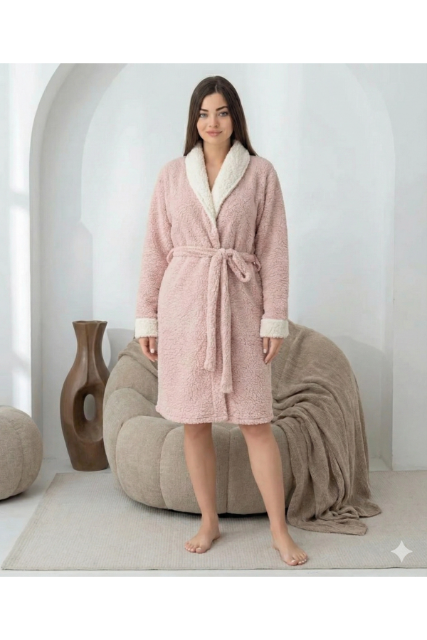 Boyraz 0046 Kadın Sharpi Welsolf Sabahlık