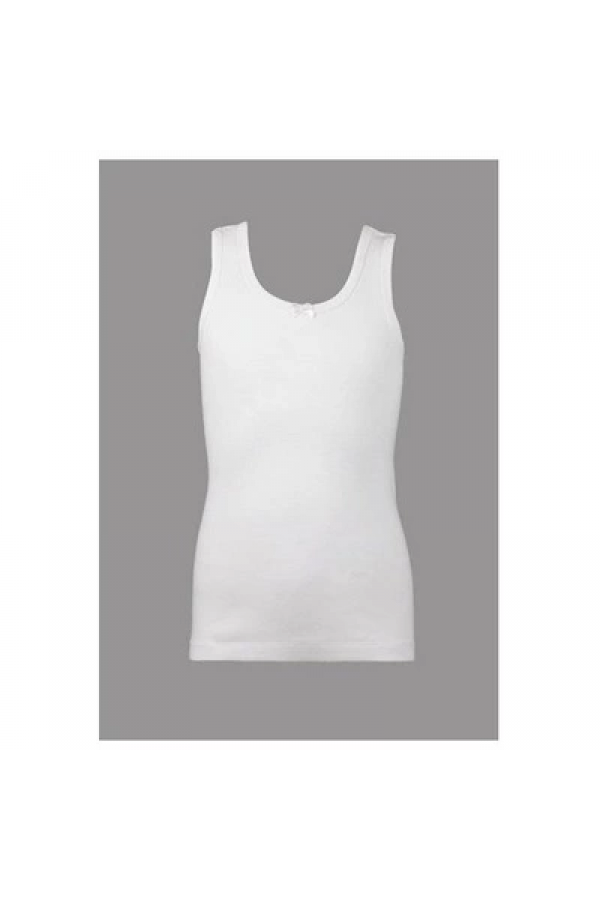 Çift Kaplan 505 Kız Çocuk Kalın Askılı Atlet