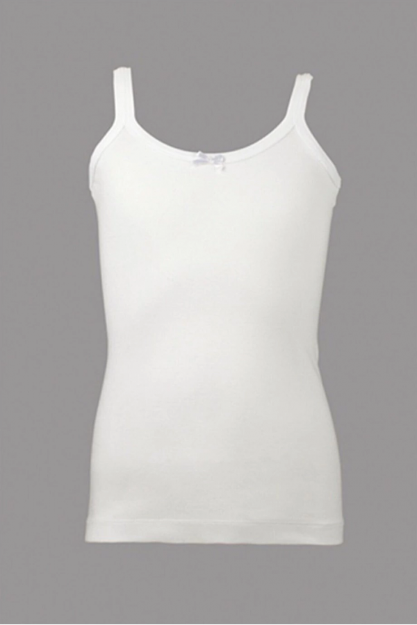 Çift Kaplan 506 Kız Çocuk İp Askı Atlet