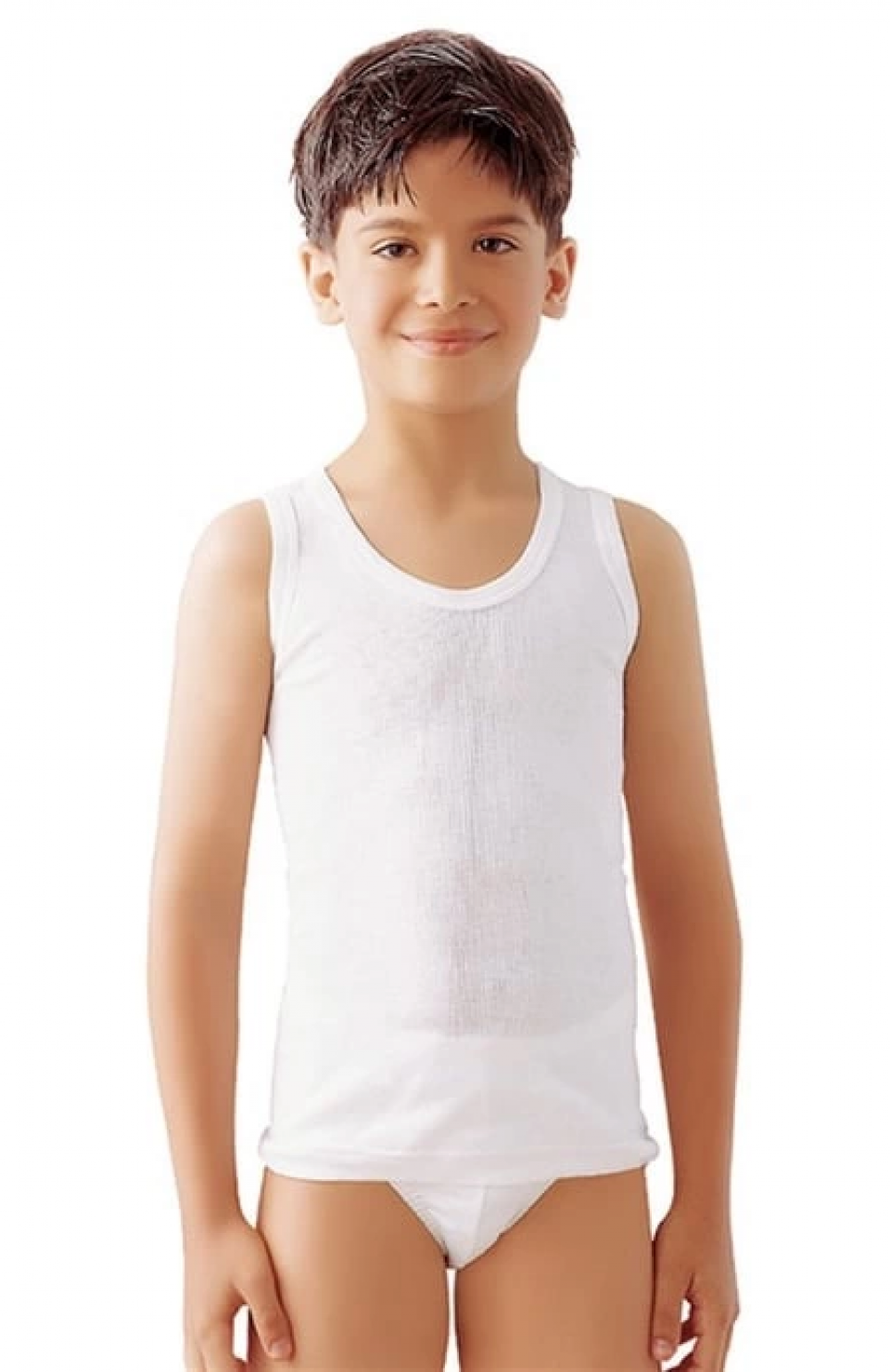 Çift Kaplan 775 Ribana Kumaş Erkek Çocuk Atlet