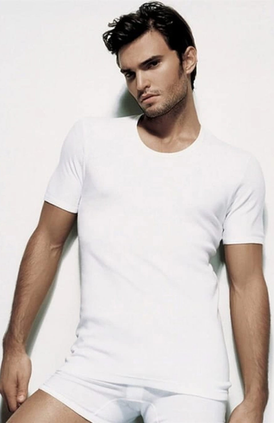 Çift Kaplan 840 Bisiklet Yaka Ribana Atllet Battal