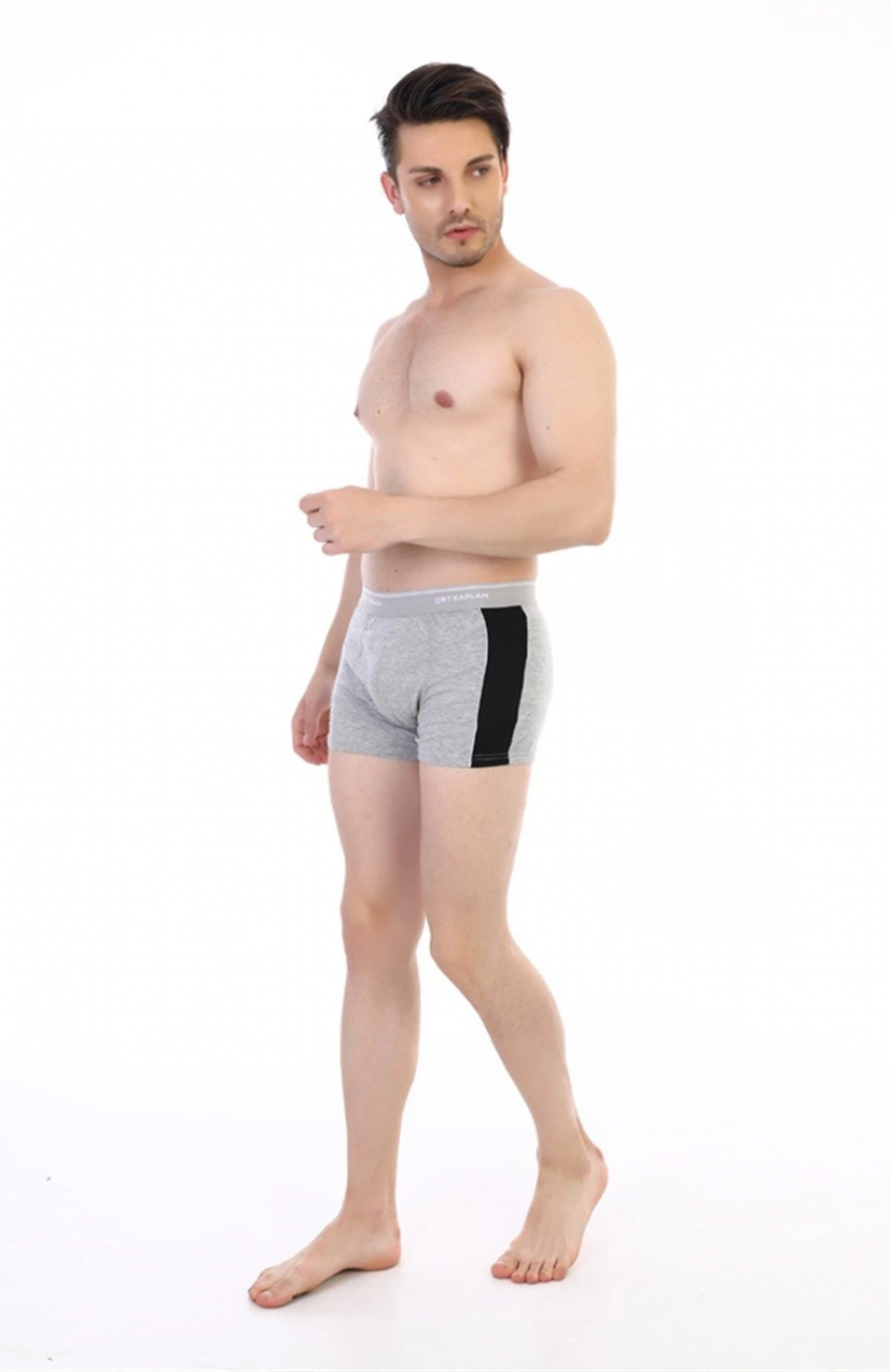 Çift Kaplan 850 Biyeli Likralı Erkek Boxer