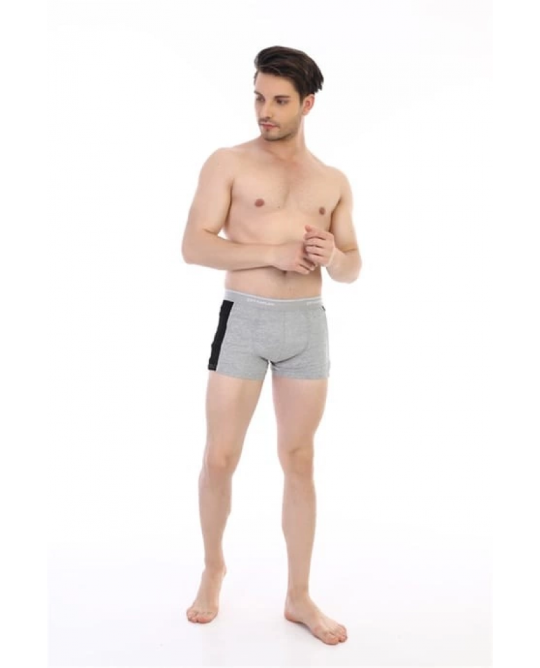 Çift Kaplan 850 Biyeli Likralı Erkek Boxer