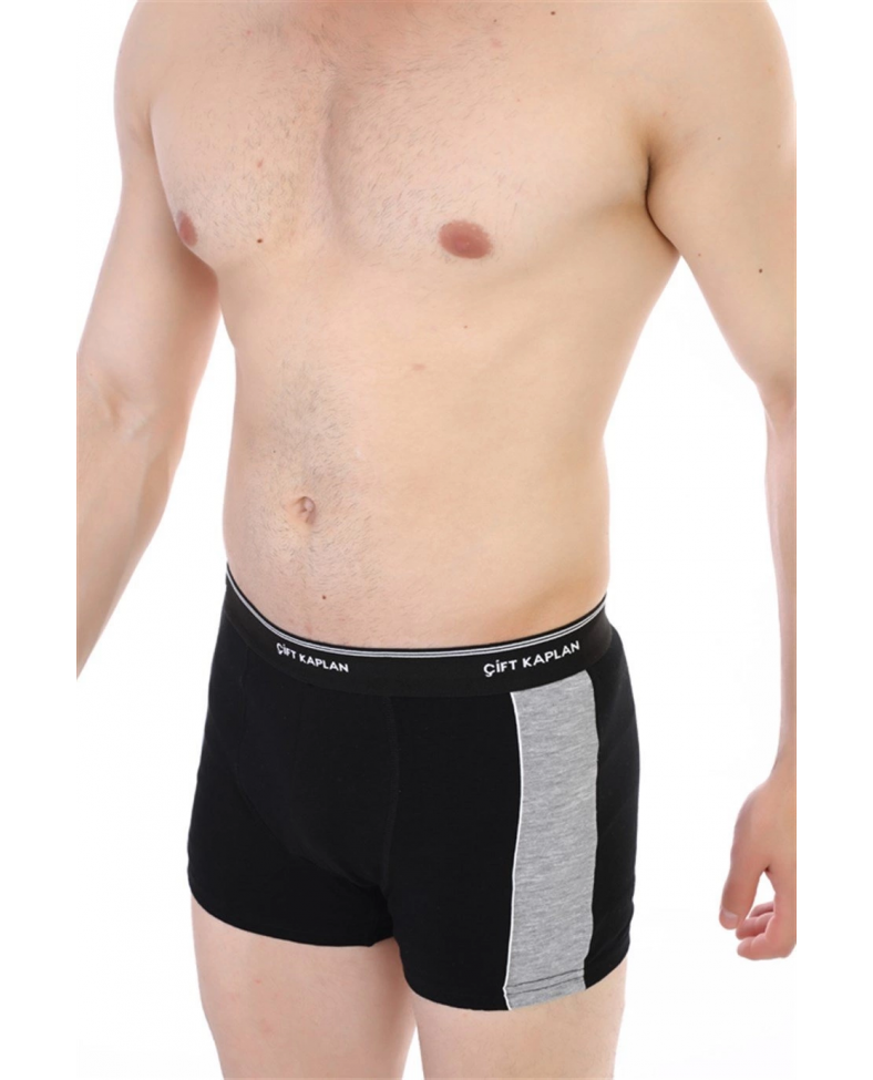 Çift Kaplan 850 Biyeli Likralı Erkek Boxer