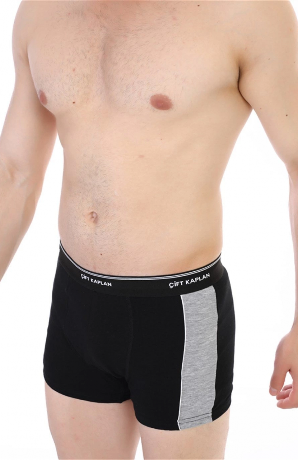 Çift Kaplan 850 Biyeli Likralı Erkek Boxer