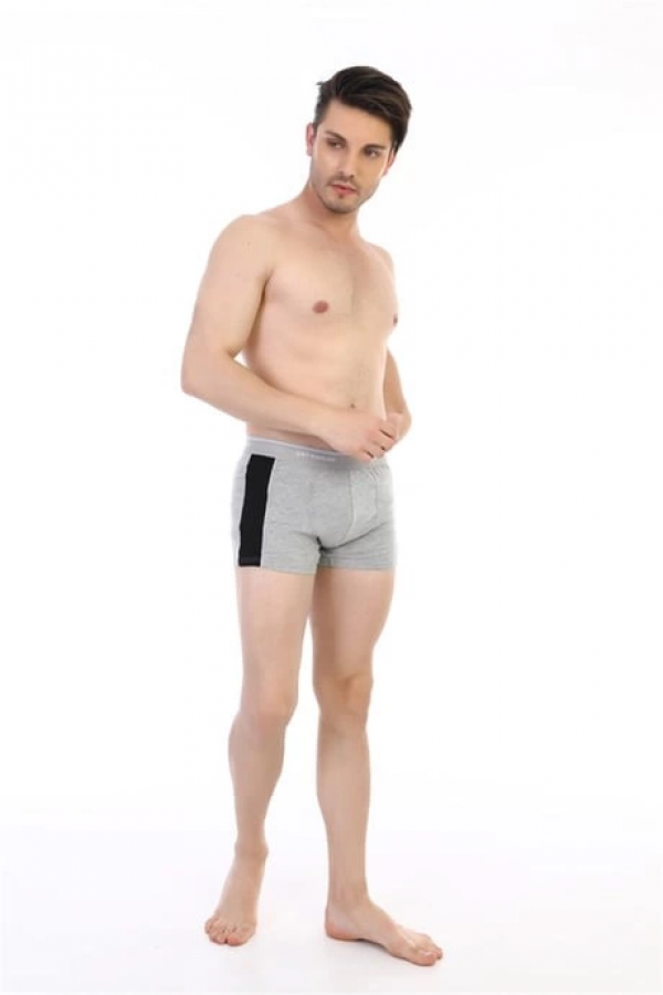 Çift Kaplan 850 Biyeli Likralı Erkek Boxer