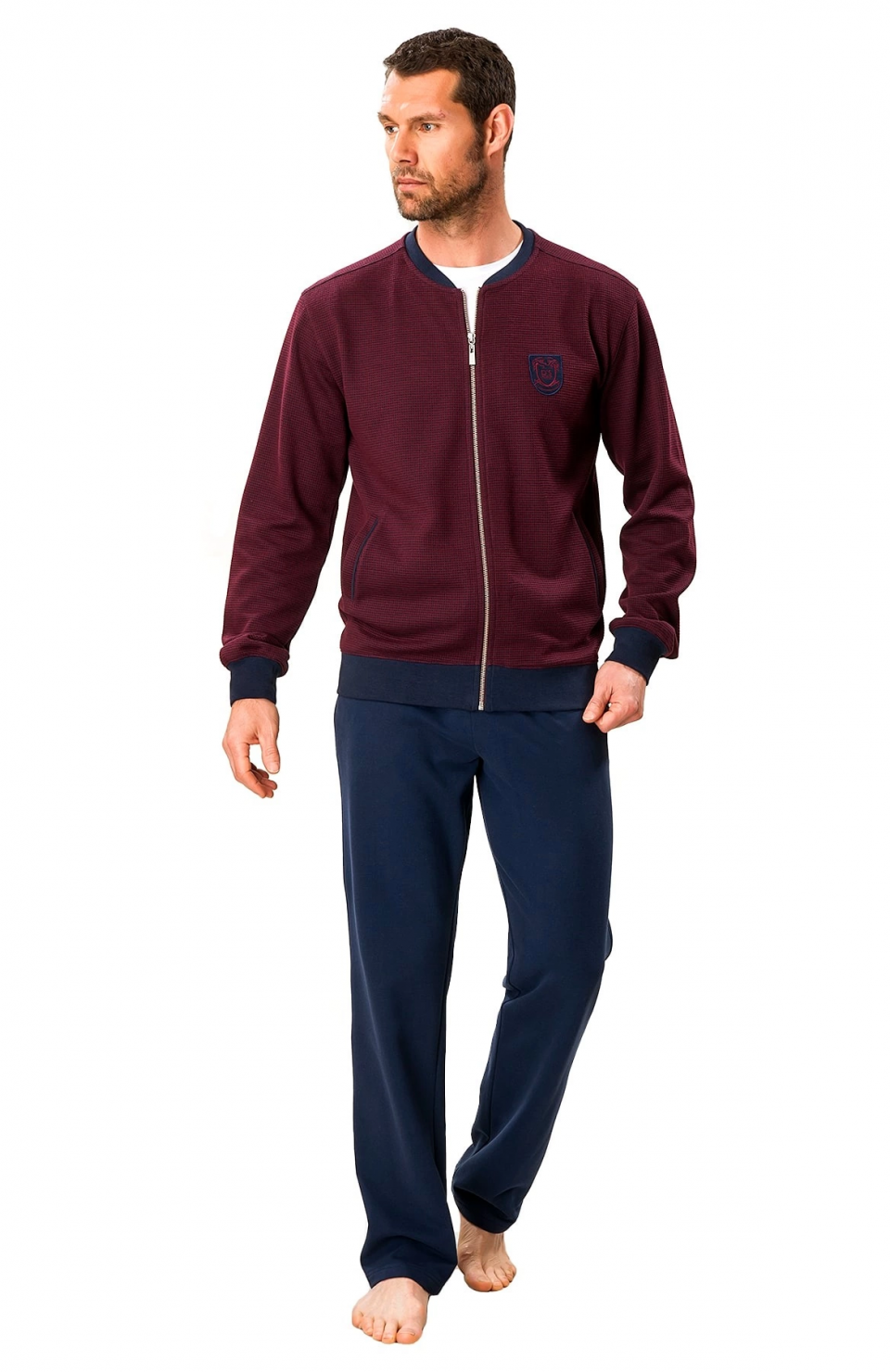 D'S Damat 01501 Waffle Erkek Eşofman Takımı