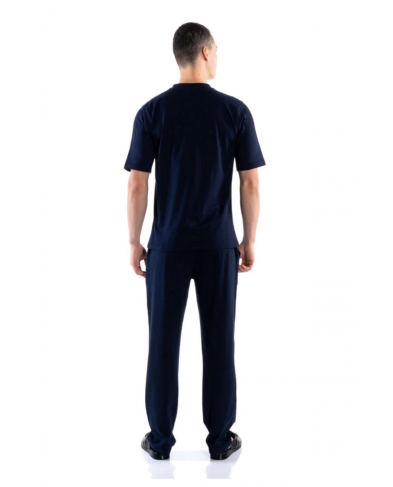 D'S Damat 02000 Kısa Kol 3'lü Erkek Pijama Takımı