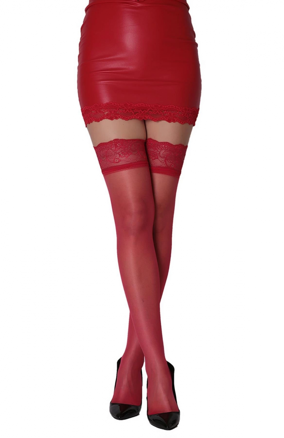 Daymod Party15 Dantel Silikonlu Jartiyer Çorap