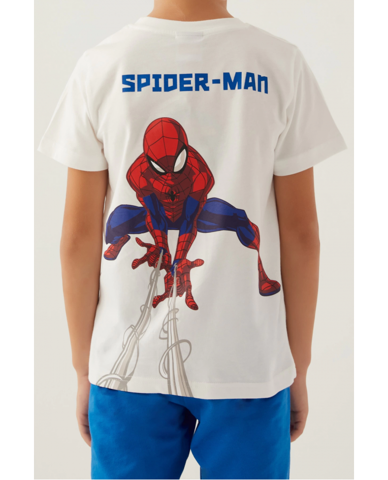 Disney 4878-3 Spider-Man Erkek Çocuk Şort Takım