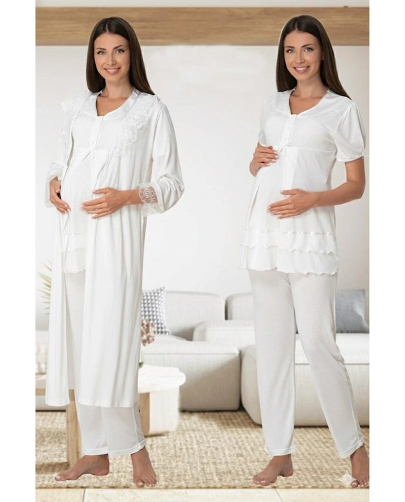 Effortt 8024 Sabahlıklı Lohusa Pijama