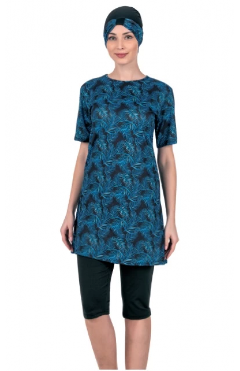 Fantasy 3368 Kadın Kısa Kol Taytlı Mayo