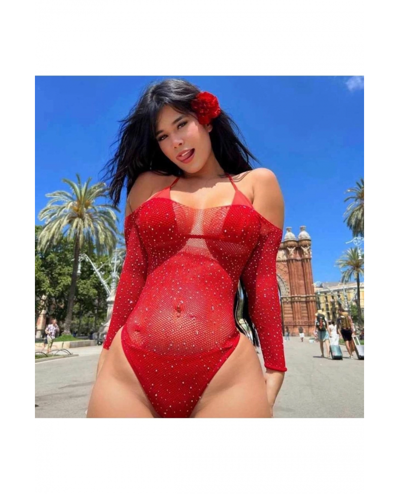 For Dreams 3063 Kadın Taşlı Fantezi Vucut Çorabı Somersan Giyim | Kadın, Erkek ve Çocuk Moda