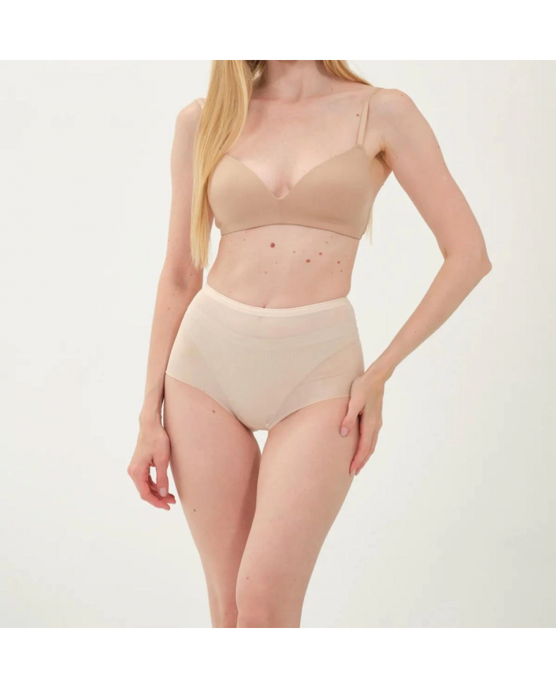 Freshness 0025 Lazer Kesim Tül Yüksek Bel Bato Korse