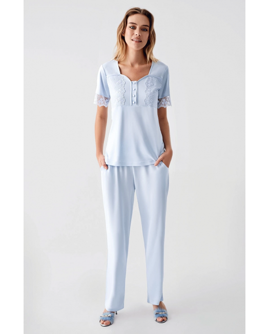 Freshness 321 Kadın Sabahlıklı Pijama Takımı