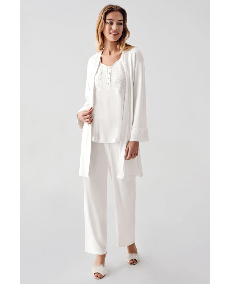 Freshness 321 Kadın Sabahlıklı Pijama Takımı