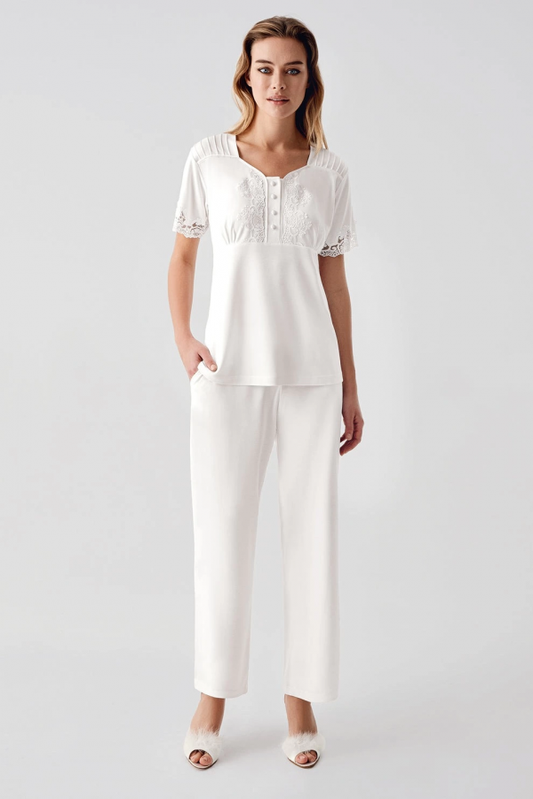 Freshness 322 Kadın Sabahlıklı Pijama Takımı