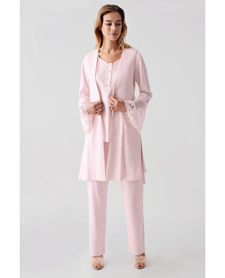 Freshness 322 Kadın Sabahlıklı Pijama Takımı